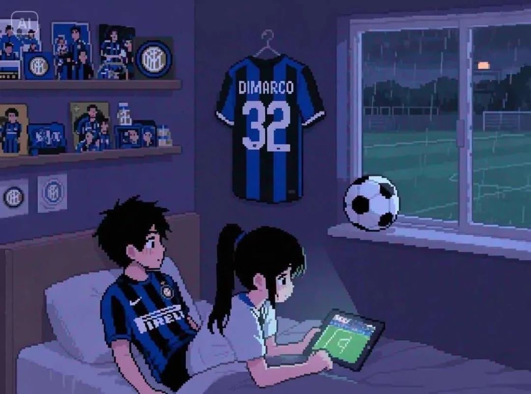 足球像素风头像